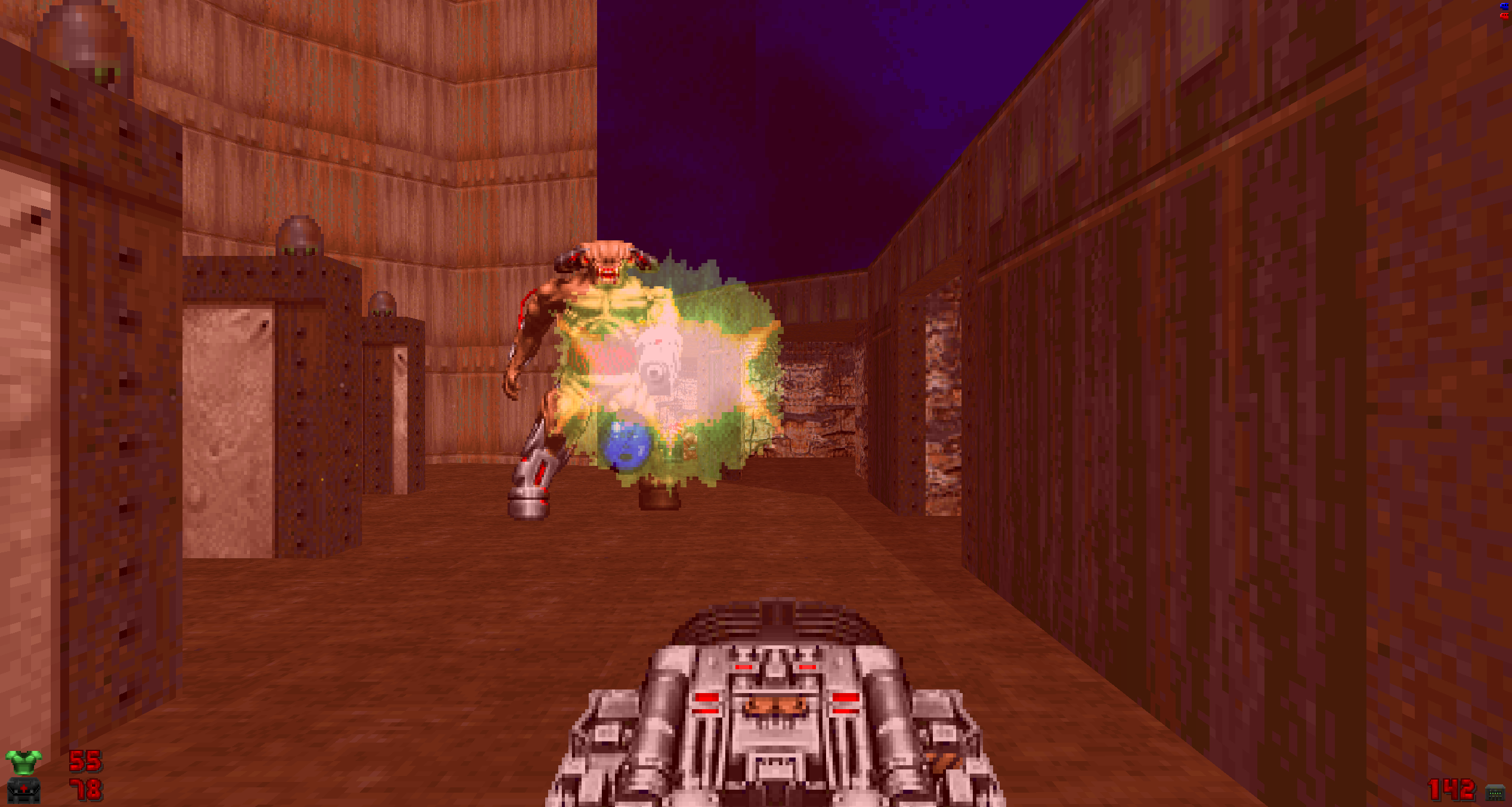 SIGIL II, le sixième épisode de la campagne de Doom, fonctionnant sur une plate-forme de jeu PC moderne